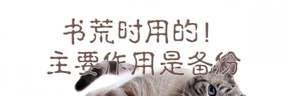 書荒時用的！主要作用是備份